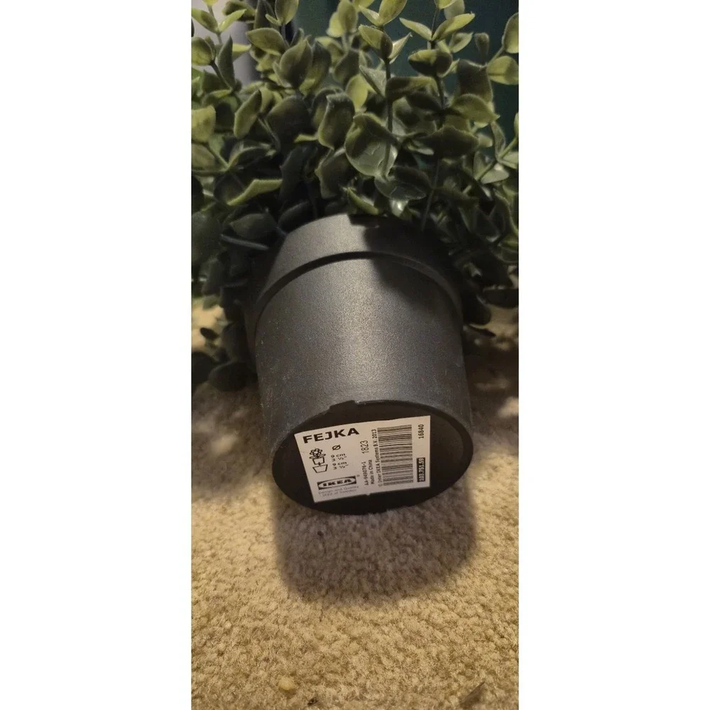 Artificial Potted Plants FEJKA IKEA + Mainstays Succulent +‎ White...